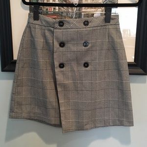 Zara Skirts - Zara plaid button skirt size M Zara Skirts - Zara plaid button skirt size M